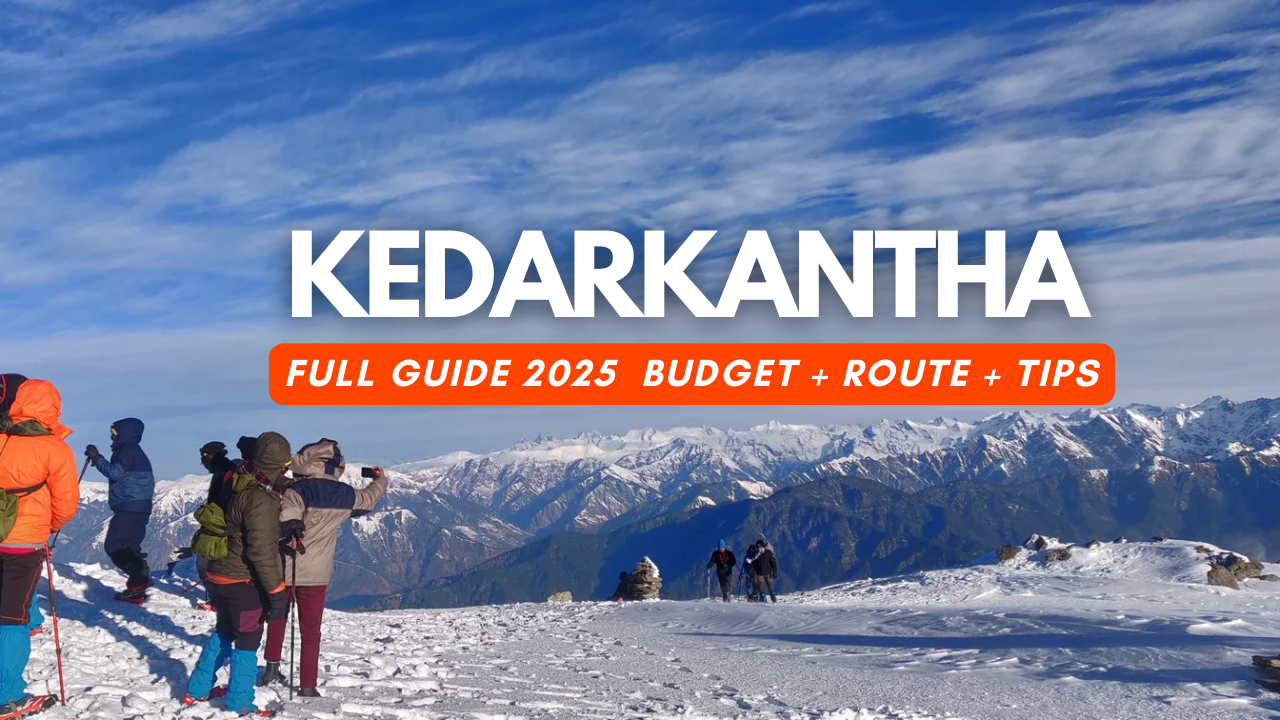 kedarkantha trek scenic mountain views overview