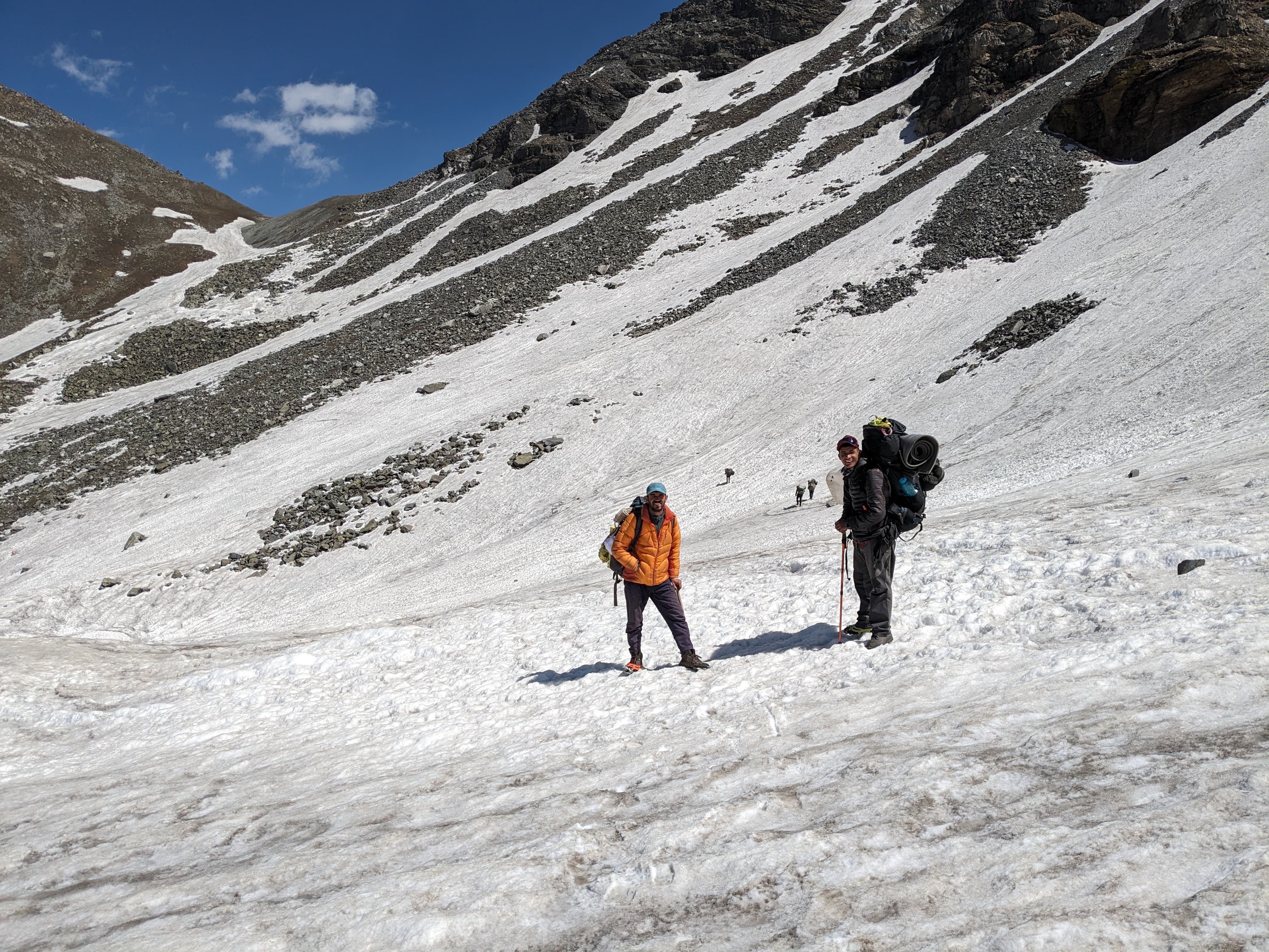 nalgan Pass trek hight