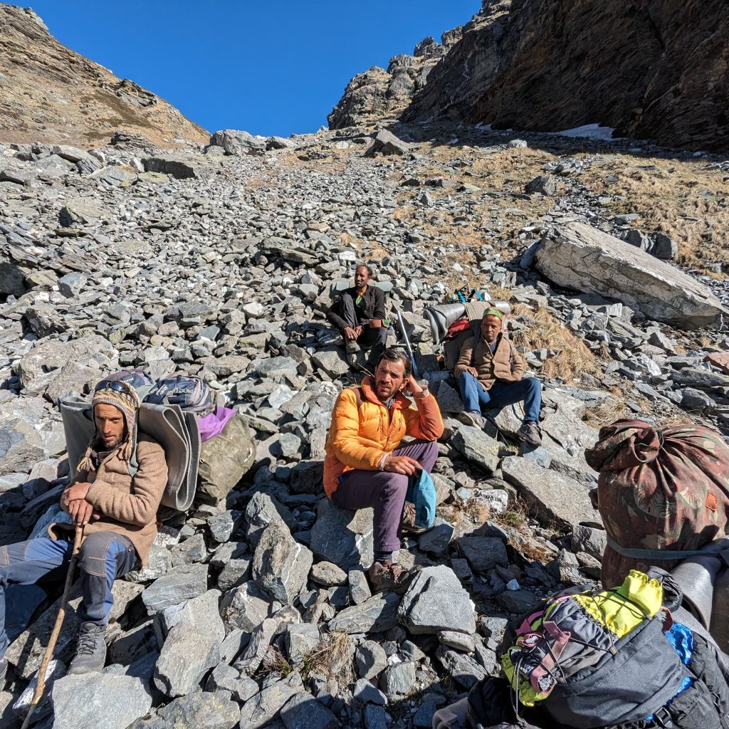 nalgan pass trek itinerary