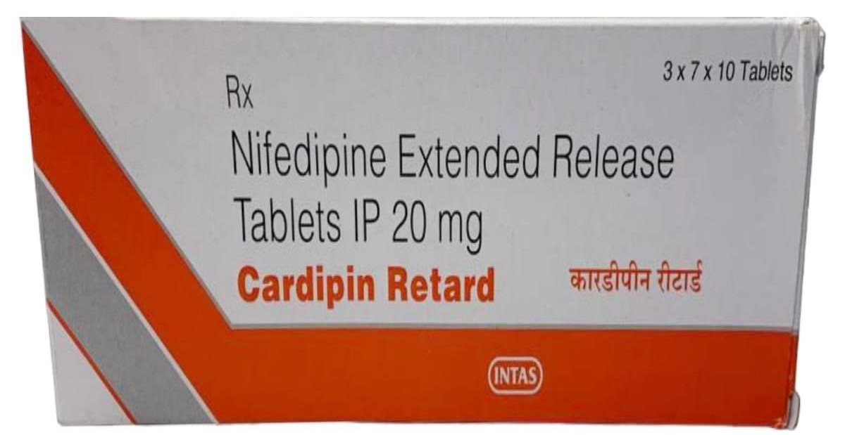 Nidedipine20mg